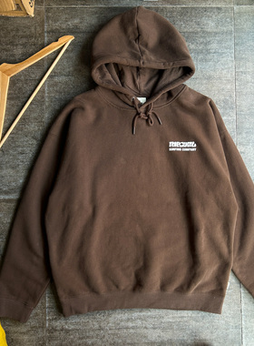 不褪换 澳洲R*pcurl秋冬女加厚款宽松版加绒连帽套头卫衣大码胖MM