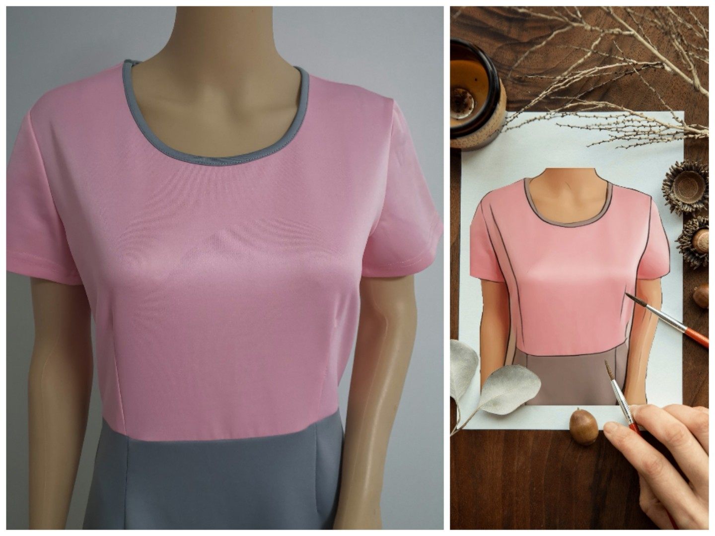 KRITINA OVERALLS BEAUTICIAN OVERALLS SUMMER SKIRT STRETCH AND COMFORT