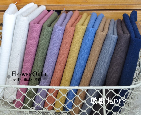 Japanese imports COSMO Plain cotton cloth Warm and elegant Embroidery Embroidery method High-end cotton Fabricin the Home Fabric , Cloth/Fabric/Manual diy Cloth fabric  category - from Buy2taobao.com to provide professional Taobao agent buy service