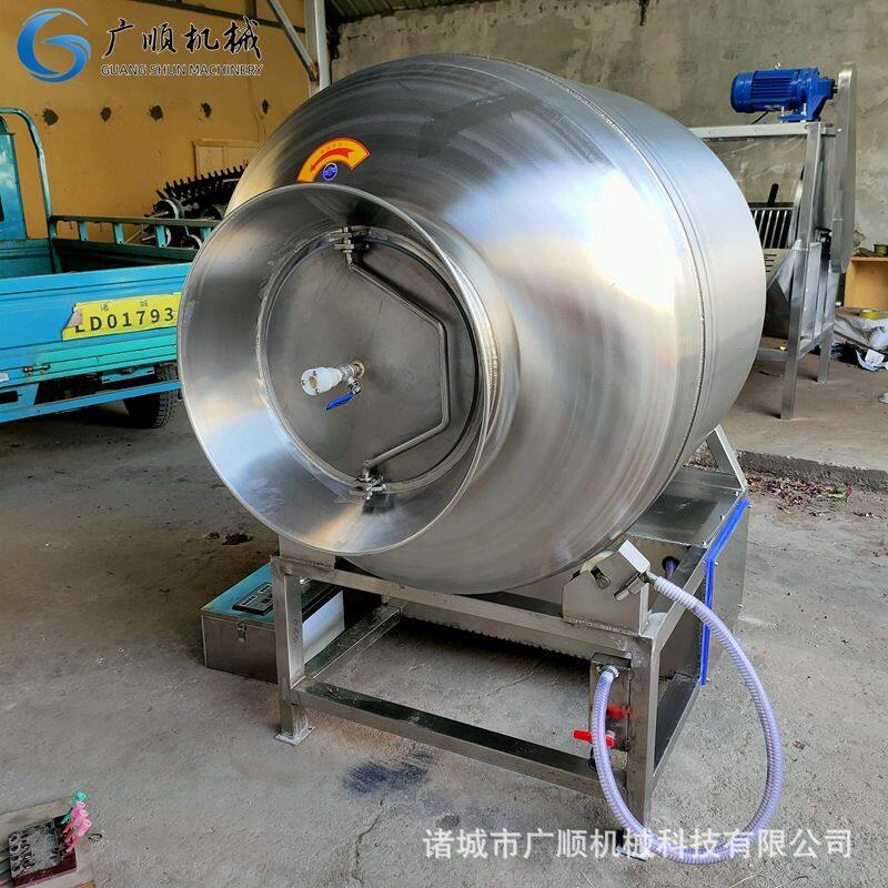 真空滚揉机价格 不锈钢材质液压滚揉机 真空腌制机