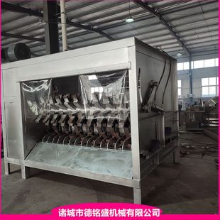 框架厚实的碳钢牦牛打毛机 褪整只毛驴骡子毛屠宰设备 驴打毛机