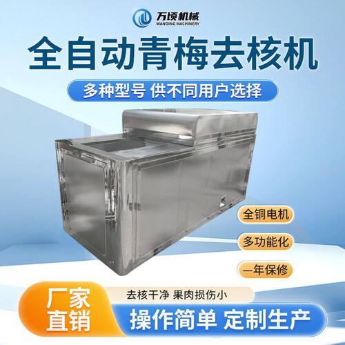 全自动青梅去核机 去核干净无残留 青梅去籽设备