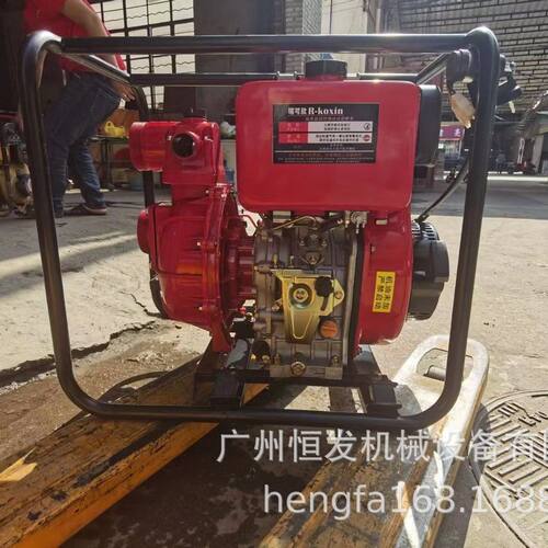 瑞可欣柴油机水泵2寸3寸农用高压灌溉高扬程高山消防柴油抽水机