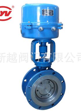 381R电子式电动调节蝶阀三偏心金属硬密封法兰高温耐受耐高温