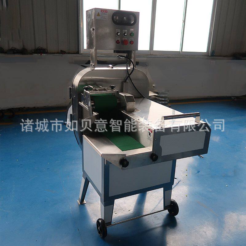 全自动冬瓜切块机 净菜加工果蔬切大块设备 现货南瓜切块机