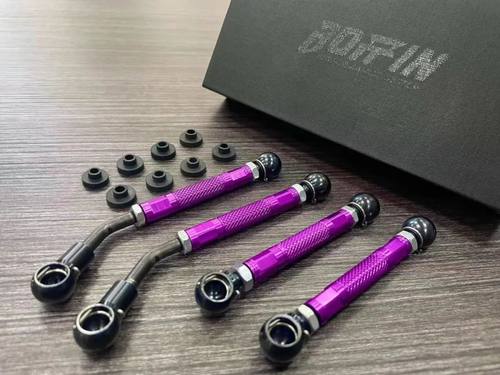 BOFFIN可调空气悬挂气囊拉杆狗骨降低适用特斯拉 MODEL S/MODEL X