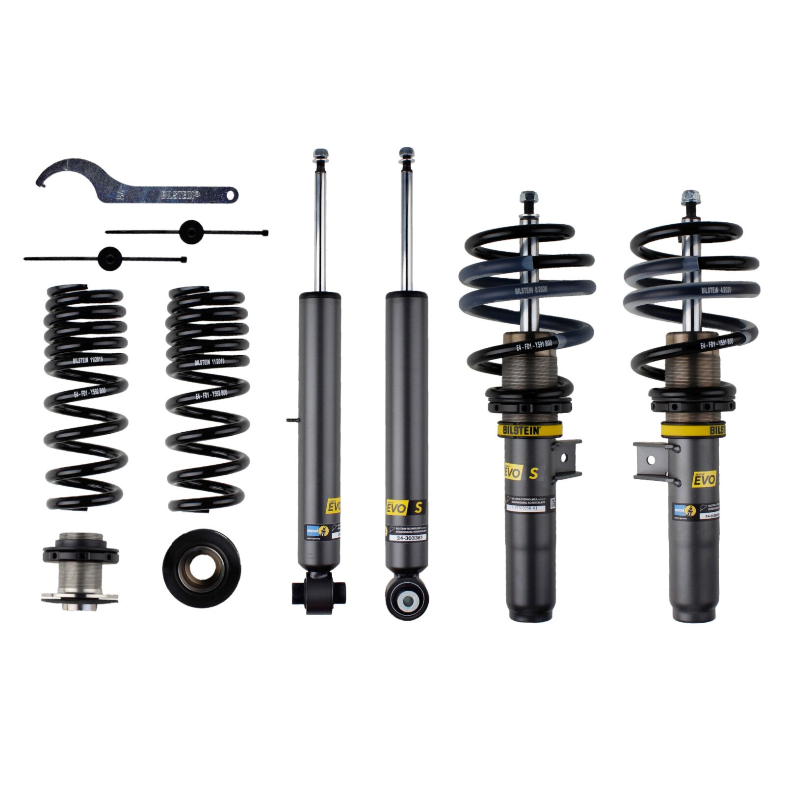 Bilstein EVOS绞牙避震倍适登EVO S绞牙减震适用于宝马3系 4系 T1