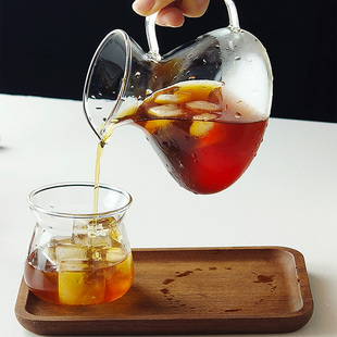 dheer手冲咖啡壶套装 大肚咖啡分享壶耐热玻璃v60过滤杯挂耳杯器具