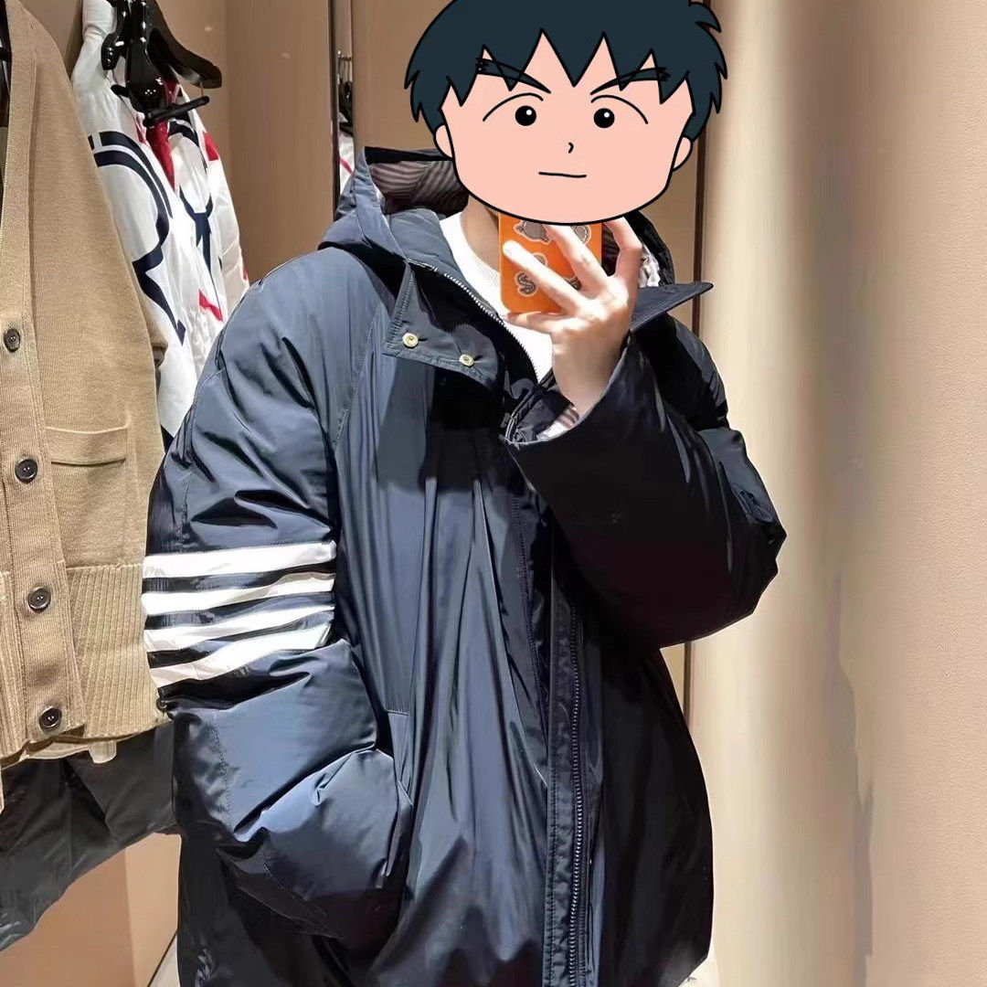 汤老师短款鹅绒派克服