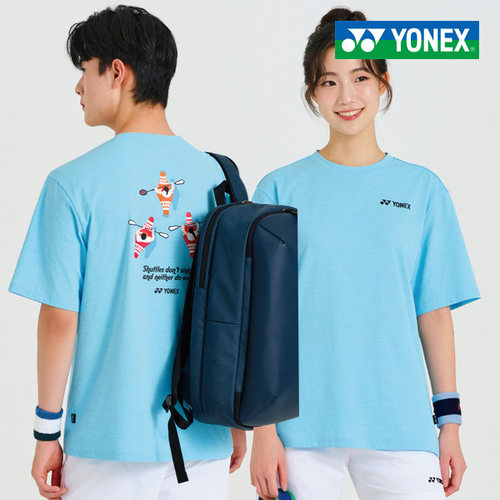 2026春夏新品韩国YONEX尤尼克斯羽毛球服男女同款半速干短袖T恤