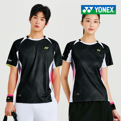 2026春夏新品韩国YONEX尤尼克斯羽毛球服男女款速干吸汗短袖套装