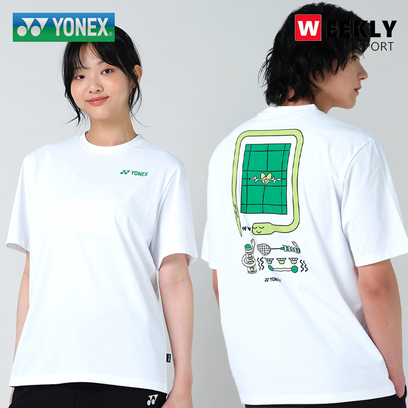 2025春夏新品韩国YONEX尤尼克斯羽毛球服男女同款半速干短袖T恤