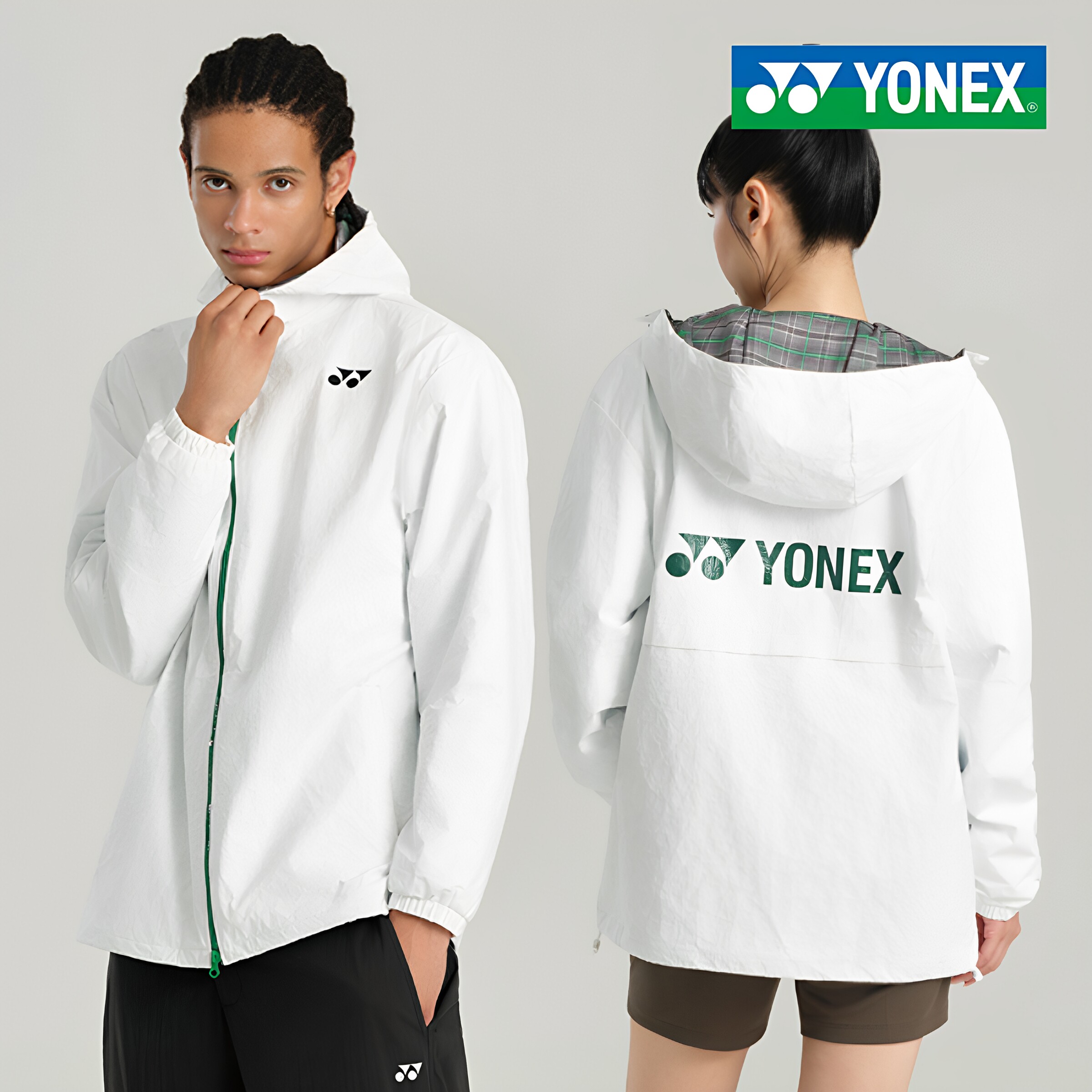 2026秋冬新品 韩国YONEX尤尼克斯YY羽毛球服男女同款运动长袖外套