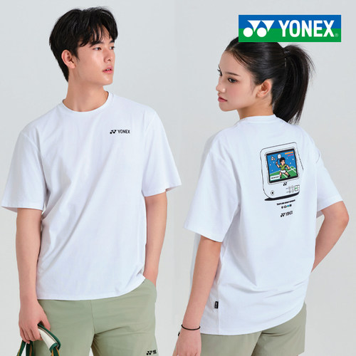 2026春夏新品韩国YONEX尤尼克斯羽毛球服男女同款半速干短袖T恤