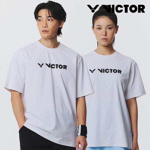2026春夏新品VICTOR威克多韩国胜利羽毛球服男女同款运动短袖T恤