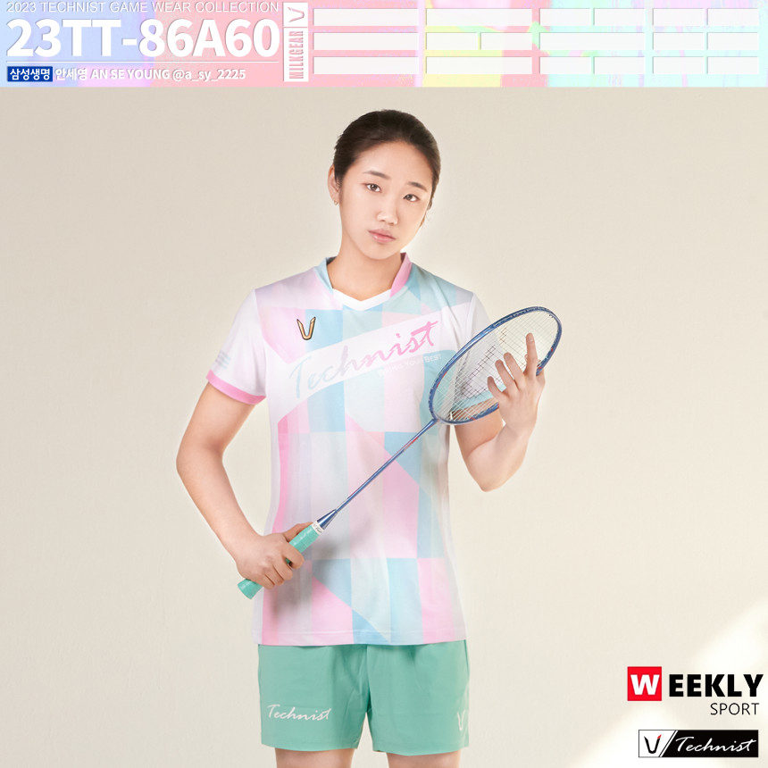 短袖羽毛球服Technist