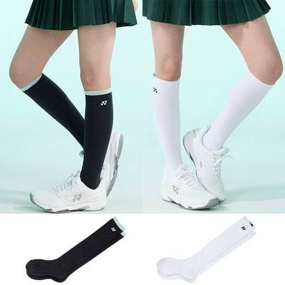 2025春夏新品 韩国YONEX尤尼克斯网球袜女士运动袜小腿袜长筒袜子