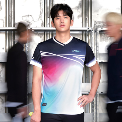 官方特价！ 韩国YONEX尤尼克斯羽毛球服男款速干吸汗短袖系列