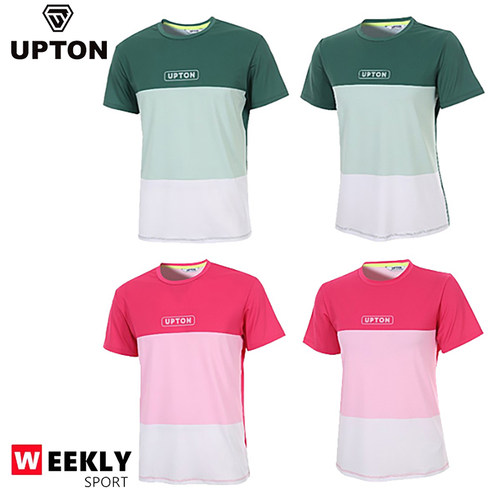 韩国23新品羽毛球服upton男女T恤