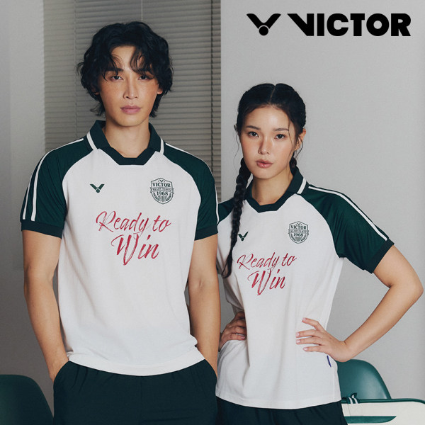 2026春夏新品VICTOR威克多韩国胜利羽毛球服男女吸汗短袖速干T恤