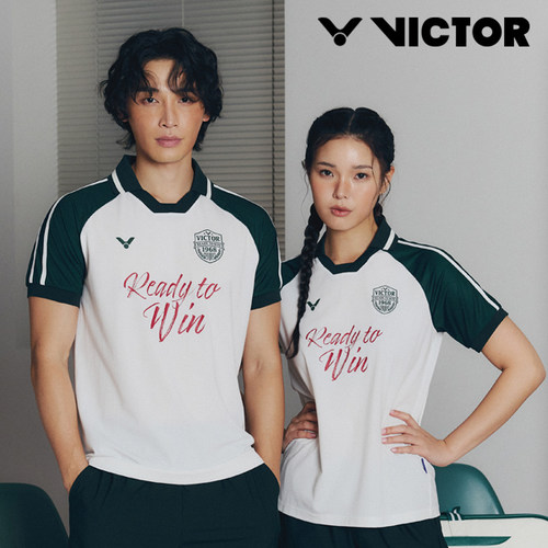 2026春夏新品VICTOR威克多韩国胜利羽毛球服男女吸汗短袖速干T恤