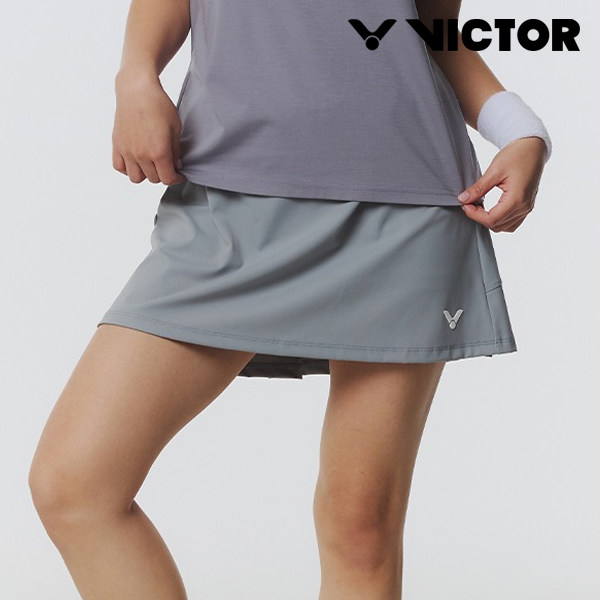 2026春夏新品VICTOR威克多韩国胜利羽毛球裙女士运动裙裤速干短裙