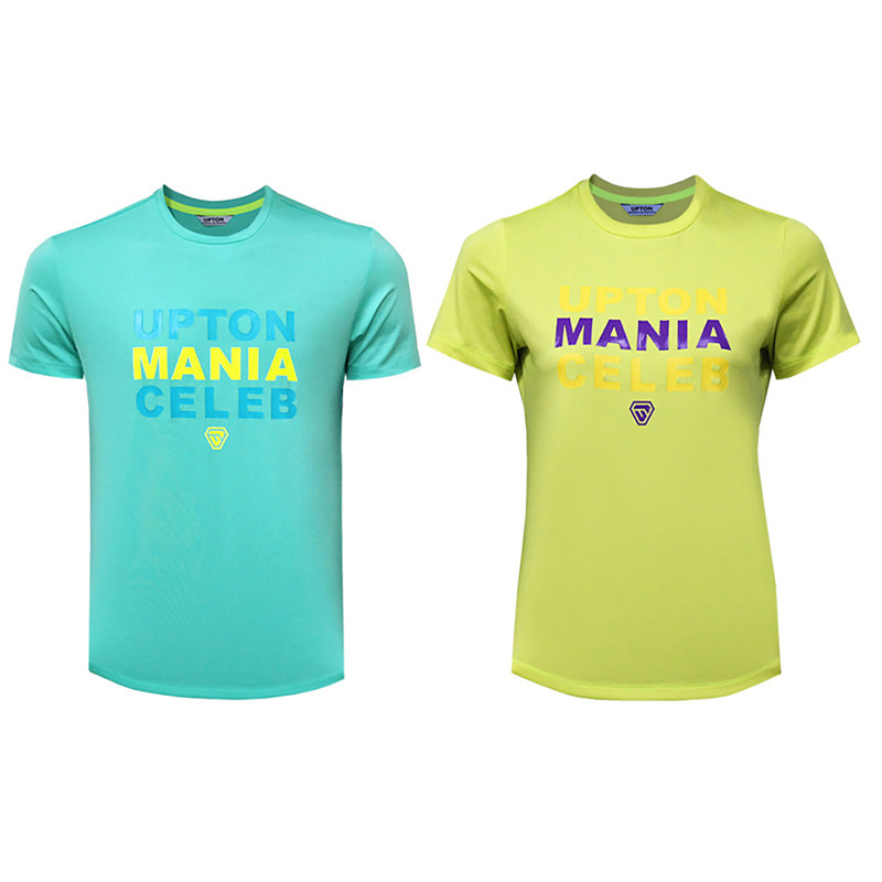 韩国UPTON2023新品羽毛球服男女情侣款运动短袖速干吸汗T恤 狂热