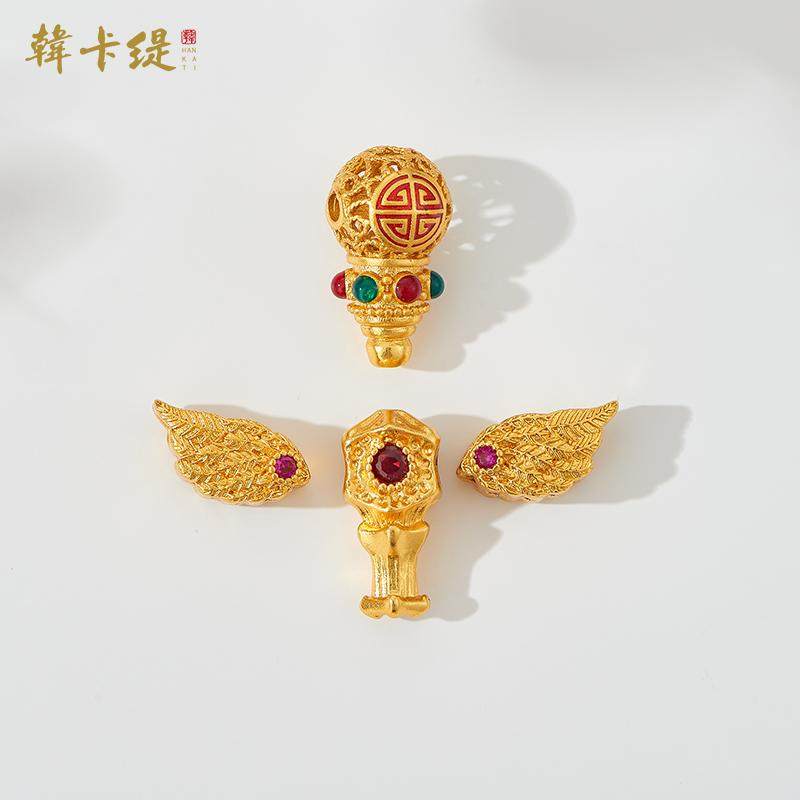 古法沙金diy配件镶嵌锤纹羽毛三通文玩隔珠编绳手链项链搭配装饰,饰品/流行首饰/时尚饰品新,其他DIY饰品配件,淘宝优惠券,粉丝福利购,淘宝优惠卷