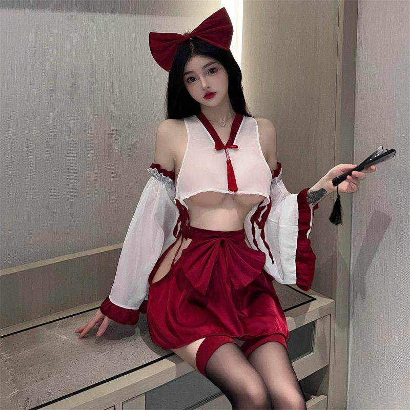 性感纯欲女巫装角色扮演可爱少女和服cos制服内衣套装情趣qqn诱惑