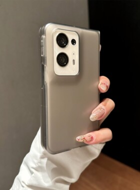 新款适用oppofindn2手机壳find n3折叠屏保护套findn保护壳全包防摔透明磨砂oppo find n高级男女findn手机套