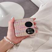 自带镜头膜适用华为p50pocket壳pockets编织纹pocket2皮质S全包pocket 2小香风pock新款 poket翻盖p50女套