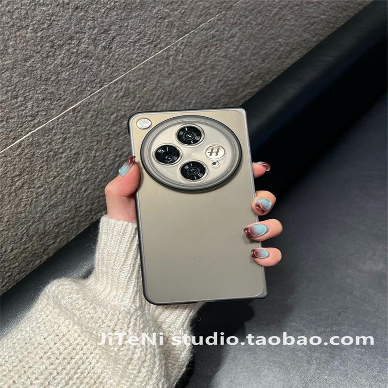 磨砂简约超薄硬壳适用oppofindn3手机保护壳oppo透明find不发黄n3摺叠屏oppon3套findn3典藏版oppofdn男oppof