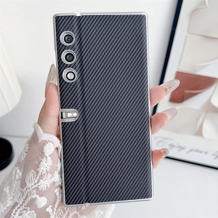 适用华为荣耀VPurse手机壳VCA一AN00折叠屏保护套honor全包防摔vpures外壳v女款purse软壳男款超薄新款碳纤维