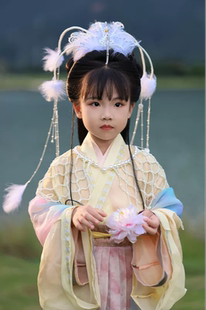 玺儿制作童装 宋制 复原 上襦 合围 8破裙 对交穿中衣 定制