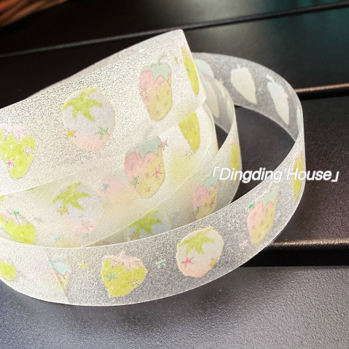 【分装】Zian.paper 集市新品 闪砂胶带分装无切膜 手账装饰素材