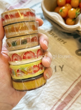 分装|日产IDER Lapain alacarudon草莓猫咪水果沙拉合集和纸胶带