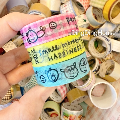 韩国afrocat涂鸦胶带英文字母