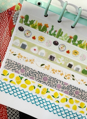 【分装】日本MT展会限定胶带合集 饭团 鱼鳞 桂花手帐装饰素材