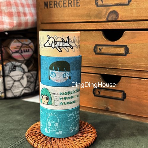 日本奈良美智胶带分装合集