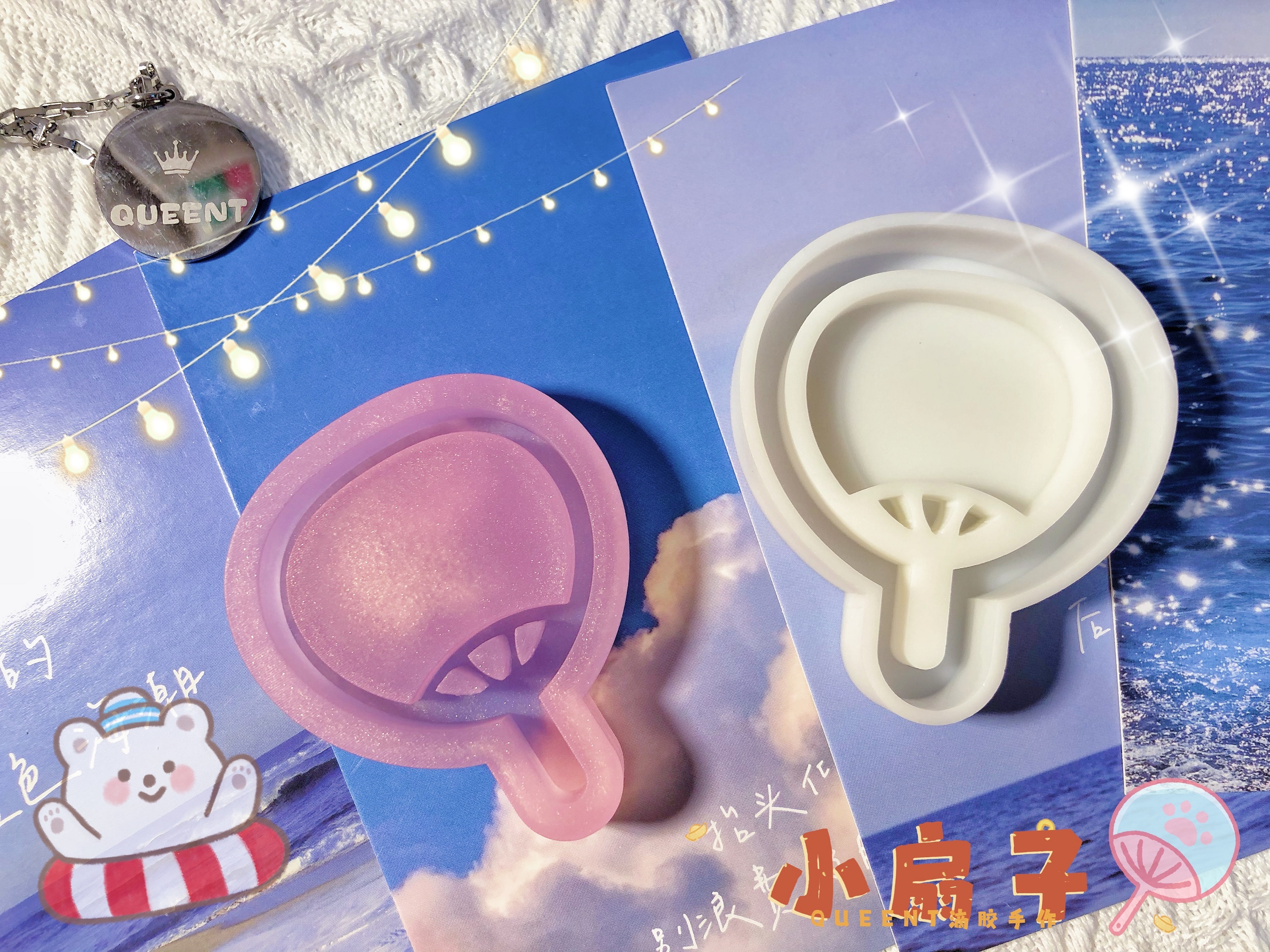 ichigo国内版权滴胶流沙模具