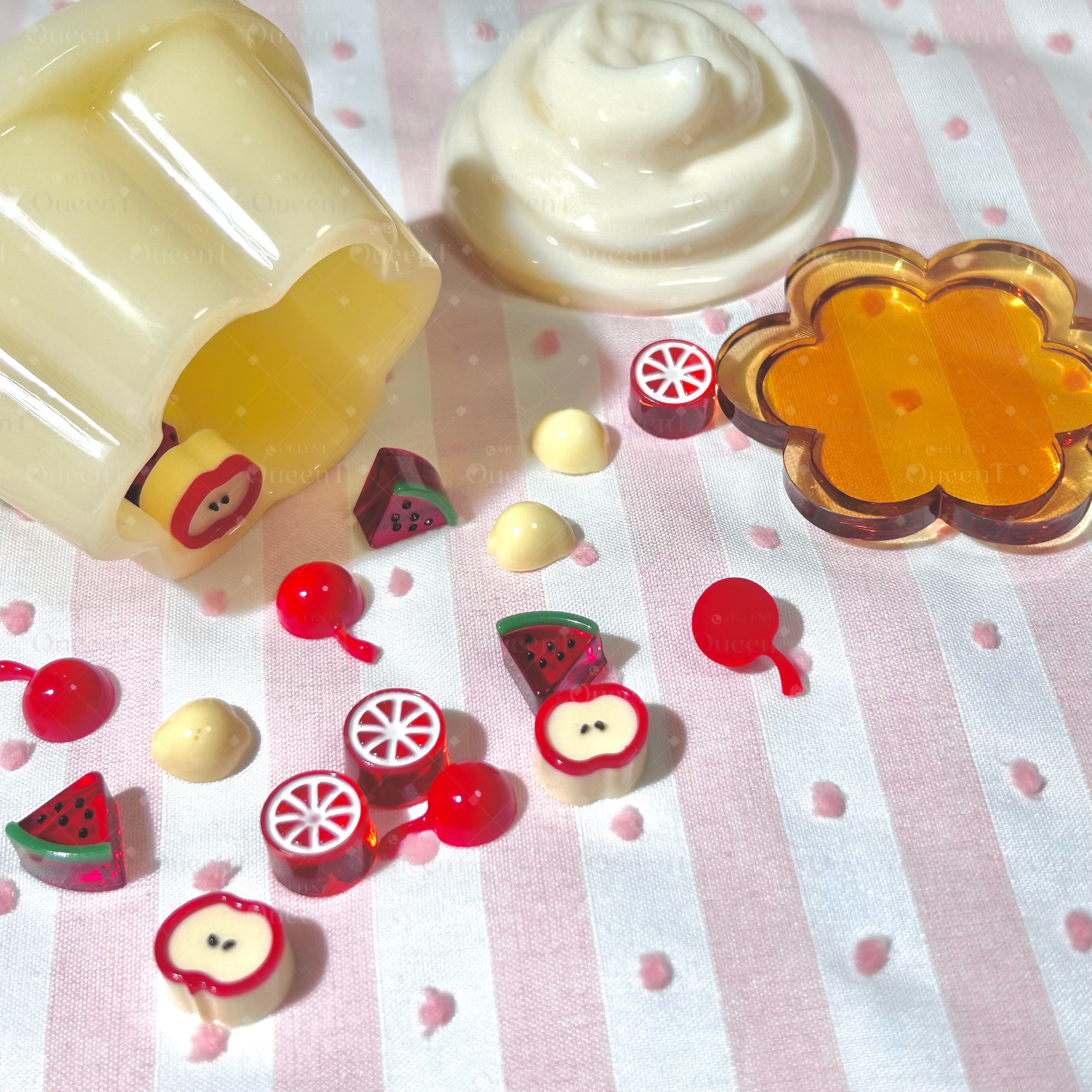 水果配件盘滴胶模具QUEENT