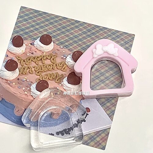 小屋小房子滴胶流沙模具