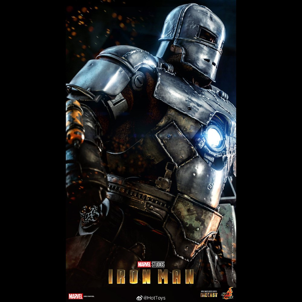 HotToys1/6兵人合金钢铁侠MK1