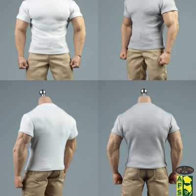 型人坊1/6兵人肌肉素体用T恤