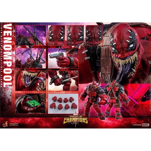 HOTTOYS HT VGM35 1/6可动兵人 漫威:超级争霸战 毒液死侍 现货