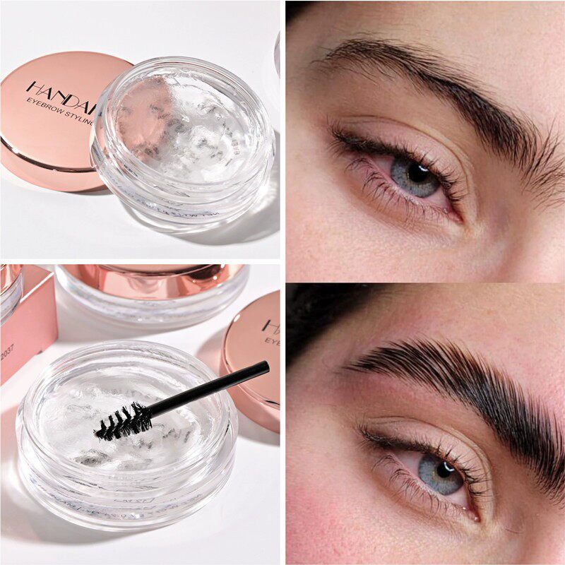 正品Abh替代无水欧美野生眉和眉造型膏防水持久立体眉蜡透明眉胶