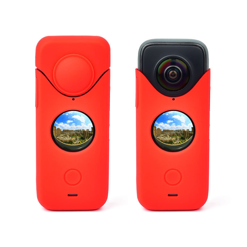 파노라마 카메라 섀도우 스톤 INSTA360 ONE X2 보호 케이스 X3 렌즈 스크린 바디 실리콘 케이스 액세서리