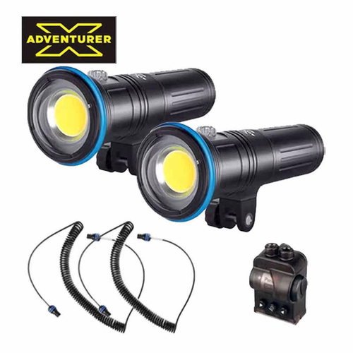 X-ADVENTURER探险家 M15000潜水摄影视频补光灯影视级高显指广角