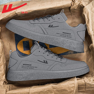 回力男鞋板鞋男款2025新款秋冬潮流百搭男士休闲鞋皮面运动鞋子男