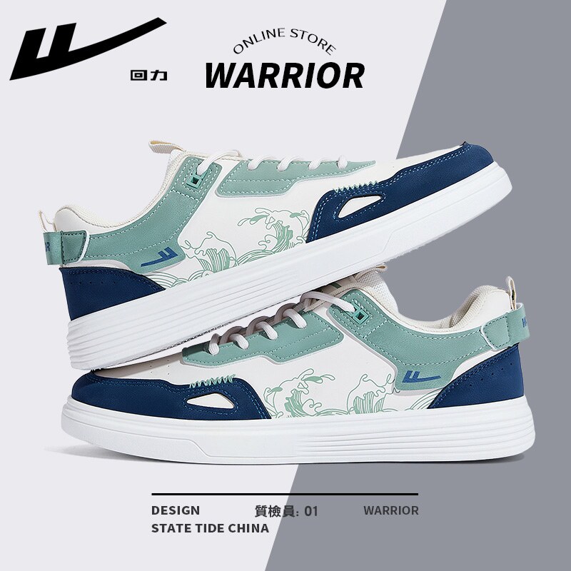 Mi Green [Waterproof leather noodles/retro mountains and sea]